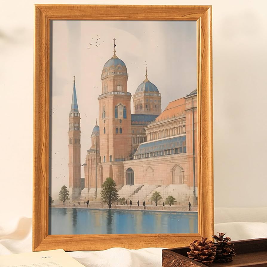 Amazon.co.jp: 額縁 額縁 50 70 ポスターフレーム a2 写真フレーム b2